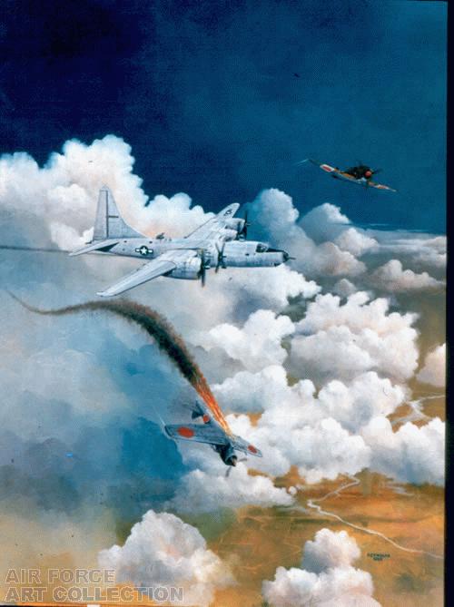 LAST AERIAL COMBAT OF WWII